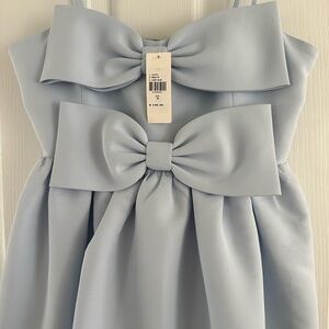 Sachin + Babi Light Blue Bow Dress (Anthropologie) Size M